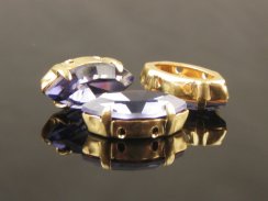 Preciosa MC Navette in Sew-on Setting