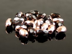 Fire Polished Olive Beads